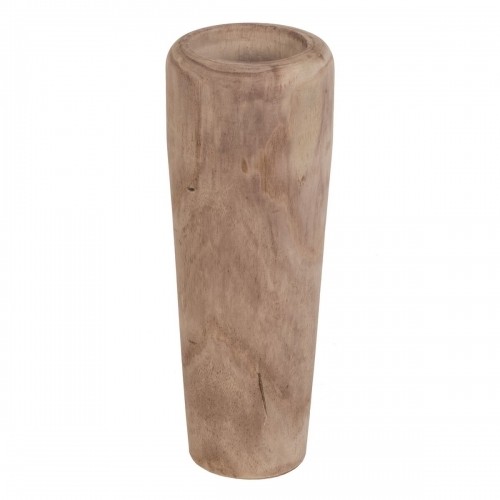 Vase Natural Paolownia wood 26 x 26 x 68 cm image 1