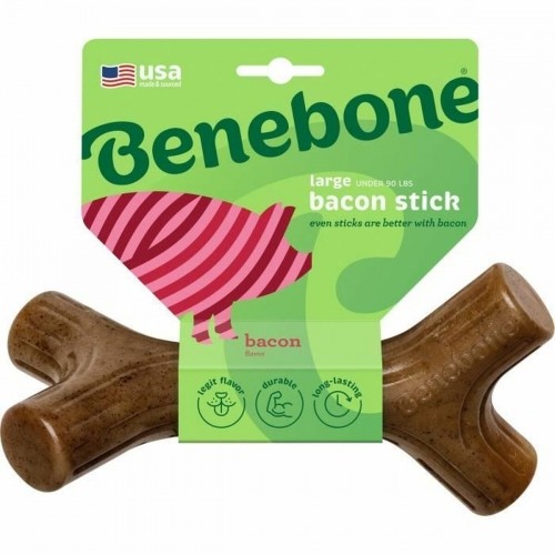 Dog chewing toy Benebone Brown animals image 1