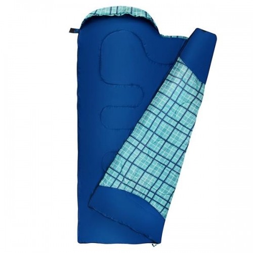 Nils Extreme NILS CAMP sleeping bag NC2009 blue checkered size L. image 1