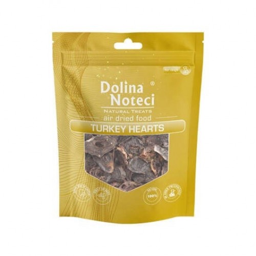 DOLINA NOTECI Treats Turkey Hearts  - dog treat - 170g image 1