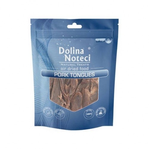 DOLINA NOTECI Treats Pork Tongues - dog treat - 150g image 1