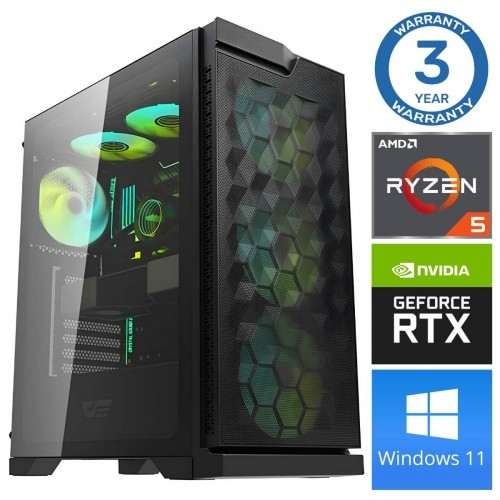 INTOP Ryzen 5 5500 32GB 1TB SSD M.2 NVME RTX3060 12GB WIN11Pro image 1