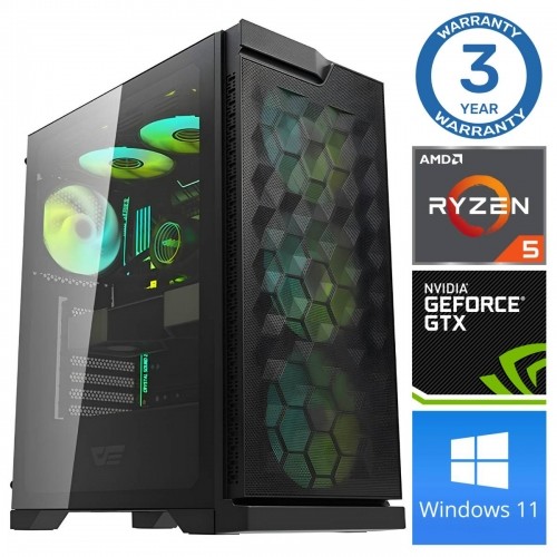 INTOP Ryzen 5 5500 32GB 1TB SSD M.2 NVME GTX1650 4GB WIN11 image 1