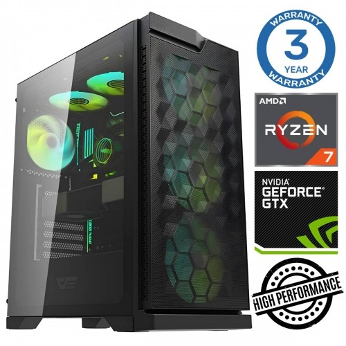 INTOP Ryzen 7 5700X 32GB 1TB SSD M.2 NVME+2TB GTX1650 4GB no-OS image 1