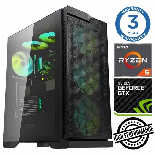 INTOP Ryzen 5 5500 32GB 1TB SSD M.2 NVME GTX1650 4GB no-OS image 1