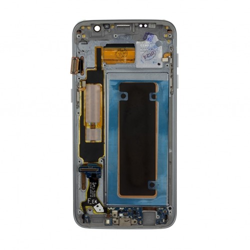 For_samsung LCD display + Touch Unit + Front Unit for Samsung G935 Galaxy S7 Edge Black image 1