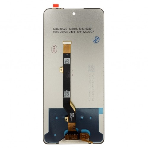 For_infinix/tecno Infinix Hot 40 Pro LCD Display + Touch Unit Black image 1