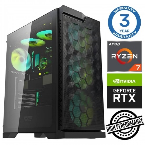 INTOP Ryzen 7 5700X 32GB 1TB SSD M.2 NVME+2TB RTX3050 6GB no-OS image 1