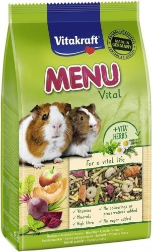 VITAKRAFT Menu Vital - Guinea pig food - 1kg image 1