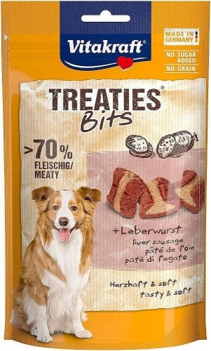 VITAKRAFT Treaties Bits with liver - dog treat - 120 g image 1