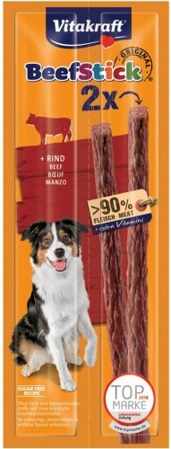 VITAKRAFT Beef Sticks - kabanos dla psa z wołowiną 2szt. image 1