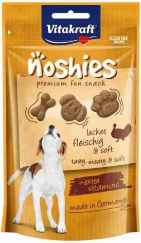VITAKRAFT Noshies Turkey - dog treat - 90 g image 1
