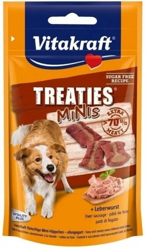 VITAKRAFT Treaties Minis with liver - dog treat - 48 g image 1