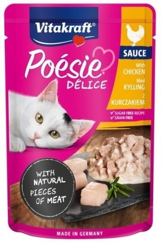 VITAKRAFT POESIE DELICE chicken - wet cat food - 85 g image 1