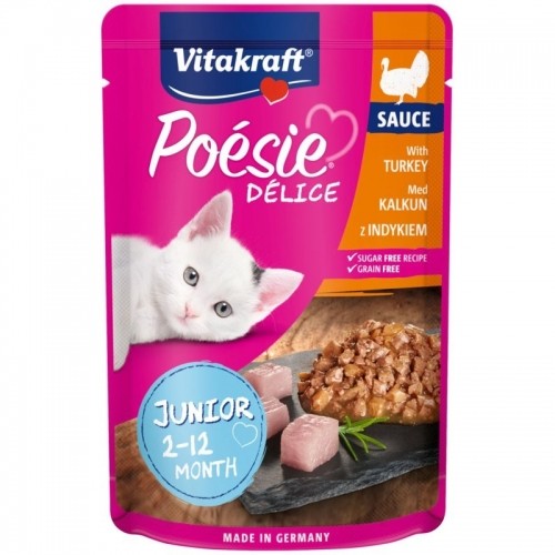 VITAKRAFT POESIE DELICE JUNIOR turkey - wet cat food - 85 g image 1