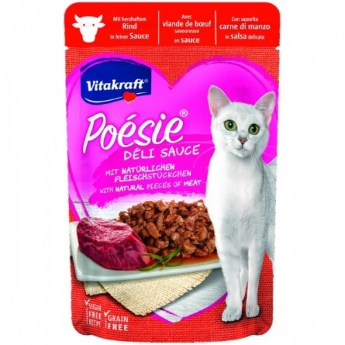 VITAKRAFT POESIE DELICE beef - wet cat food - 85 g image 1