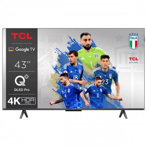 Смарт-ТВ TCL 43C655 4K Ultra HD 43" LED HDR D-LED QLED image 1