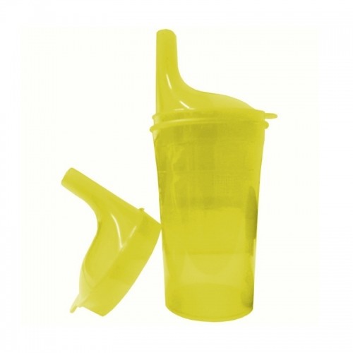 Sundo Bezpieczny kubek do jedzenia i picia żółty image 1