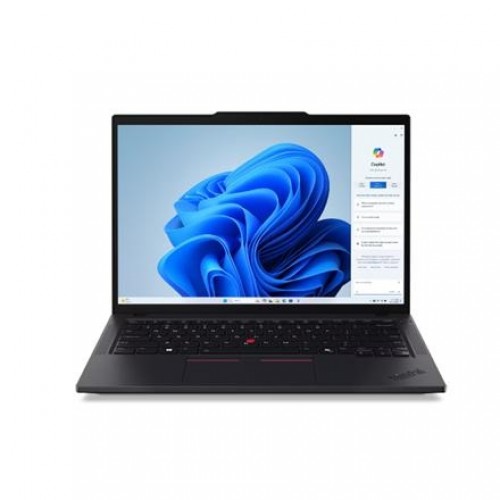 Lenovo ThinkPad T14 Gen 5 | Black | 14 " | IPS | WUXGA | 1920 x 1200 pixels | Anti-glare | Intel Core U7 | 155U | 16 GB | SO-DIMM DDR5 | SSD 512 GB | Intel Graphics | Windows 11 Pro | 802.11ax | Bluetooth version 5.3 | LTE Upgradable | Keyboard language E image 1