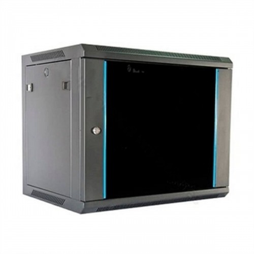 Wall-mounted Rack Cabinet 2LAN 9U Black image 1