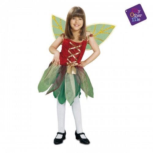 Costume for Children My Other Me Forest Fairy Green (2 Pieces) image 1