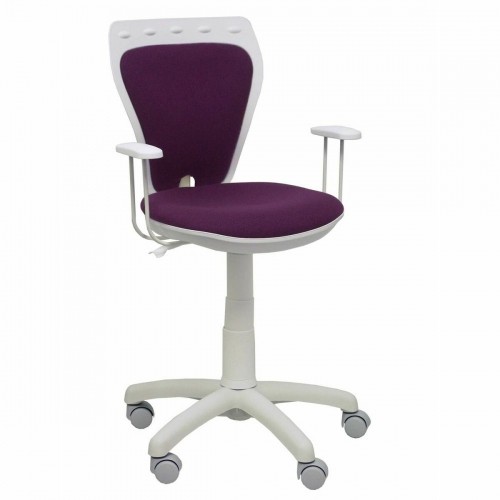 Office Chair Salinas P&C LB760RF Young White Purple image 1