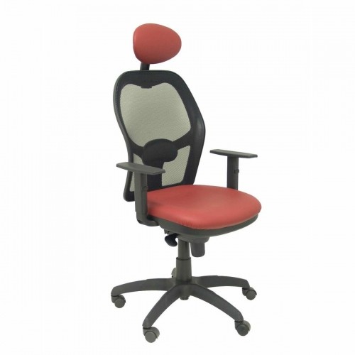Office Chair with Headrest Jorquera malla P&C NSPGRAC Maroon image 1