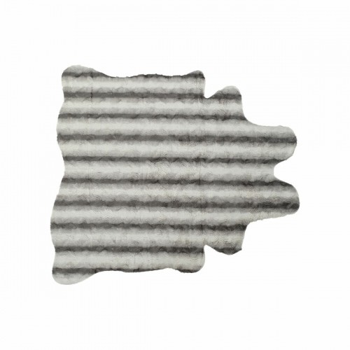 Carpet DKD Home Decor 160 x 150 x 2 cm Grey Polyester White image 1