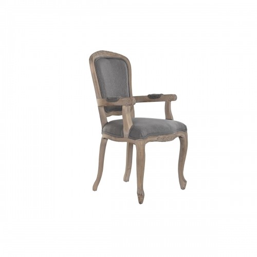 ēdamistabas krēsls DKD Home Decor Tumši pelēks 57 x 57 x 94 cm image 1