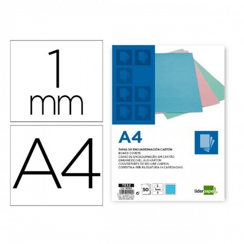 Set of lids Liderpapel TE33 Plastic Multicolour image 1