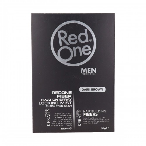 Matu Teksturizētājs Red One Hair Fiber Topic Set Brown 100 ml image 1