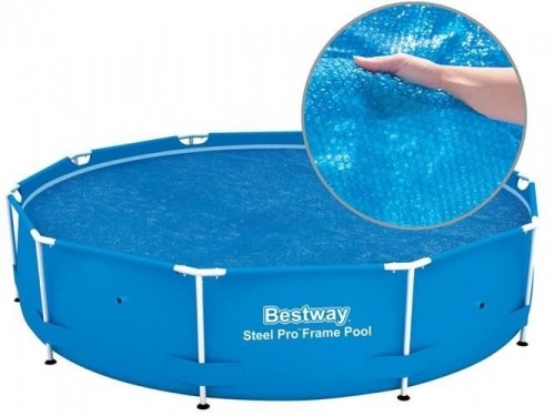 Solar cover for the pool 305cm - BESTWAY 58241 (13450-0) image 1