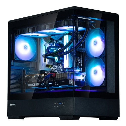 Zalman P30 Black, ARGB Fan x3 image 1