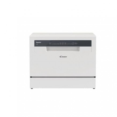 Candy Dishwasher | CP 6E51LW | Table | Width 55 cm | Number of place settings 6 | Number of programs 5 | Energy efficiency class E | White image 1