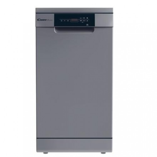 Candy Dishwasher | CDPH 2D1047S | Free standing | Width 44.8 cm | Number of place settings 10 | Number of programs 7 | Energy efficiency class E | Display | Silver image 1