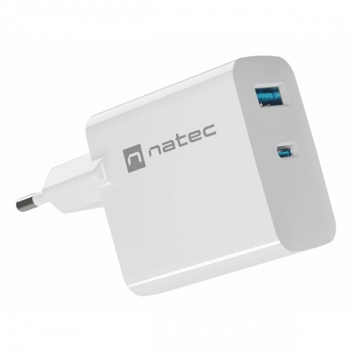 Сетевое зарядное устройство Natec Белый 65 W (1 штук) image 1