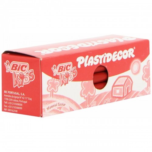 Coloured crayons Plastidecor 8169681 Red 25 Pieces (25 Pieces) image 1