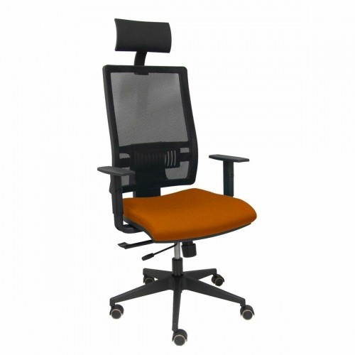 Office Chair with Headrest P&C B10CRPC Brown image 1