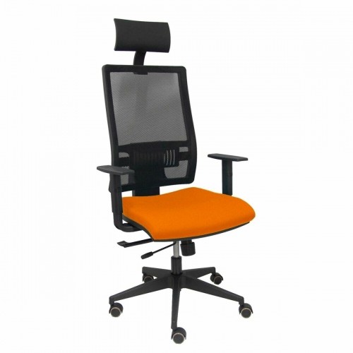 Biroja krēsls ar galvas atbalstu P&C B10CRPC Oranžs image 1