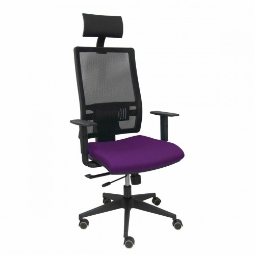 Office Chair with Headrest P&C B10CRPC Purple image 1