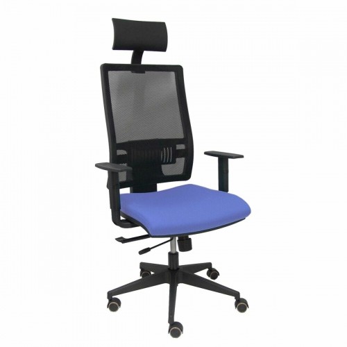 Office Chair with Headrest P&C B10CRPC Blue image 1