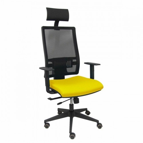 Office Chair with Headrest P&C B10CRPC Yellow image 1