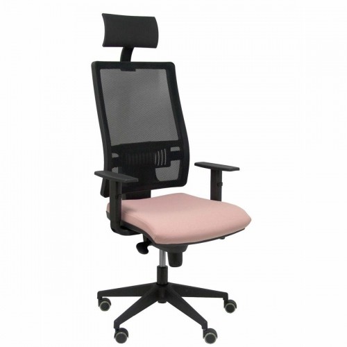Biroja krēsls ar galvas atbalstu Horna bali P&C BALI710 Rozā Gaiši Rozā image 1