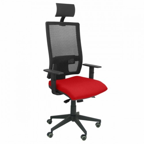 Office Chair with Headrest Horna bali P&C BALI350 Red image 1