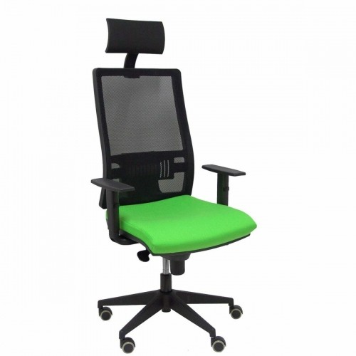 Biroja krēsls ar galvas atbalstu Horna bali P&C SBALI22 Zaļš Pistācijas image 1
