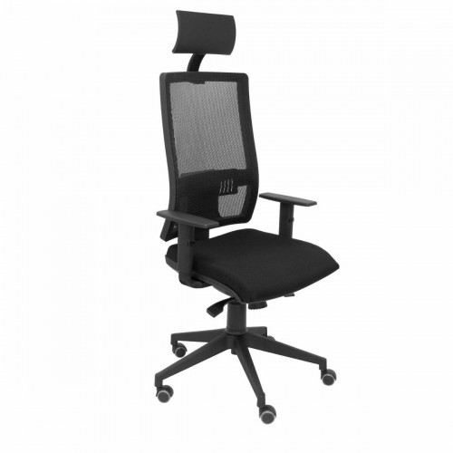 Office Chair with Headrest Horna bali P&C BALI840 Black image 1