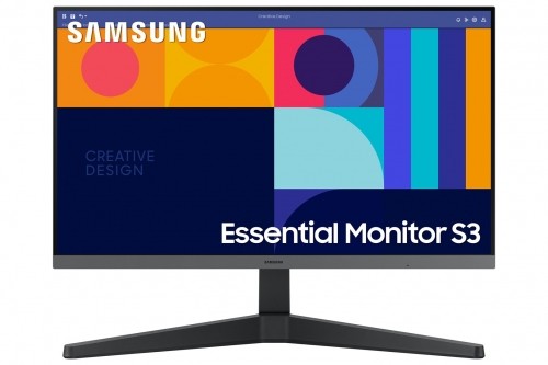 Samsung Essential Monitor S3 S33GC LED display 61 cm (24") 1920 x 1080 pixels Full HD Black image 1