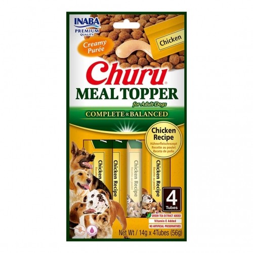 INABA Churu Meal Topper Chicken - dog treat - 4 x 14g image 1