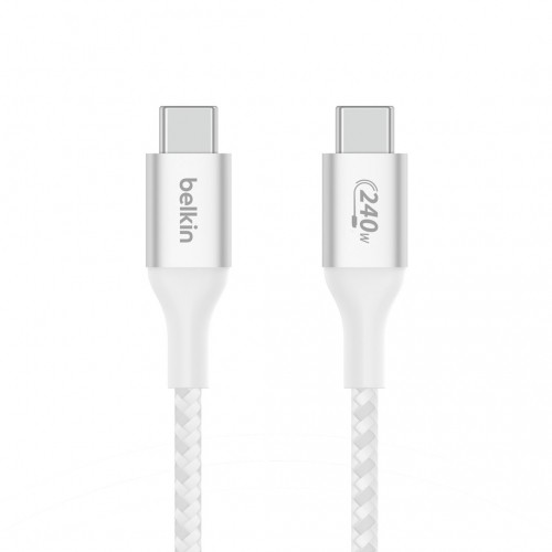 Belkin CAB015bt1MWH USB cable 1 m USB 2.0 USB C White image 1