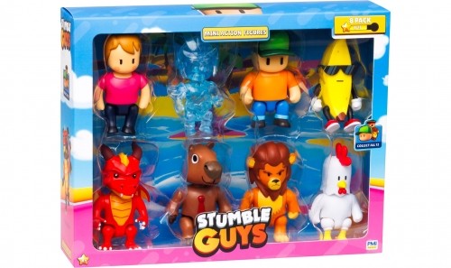 STUMBLE GUYS - MINI FIGURKI- DELUXE 8 FIGUREK VER.A image 1